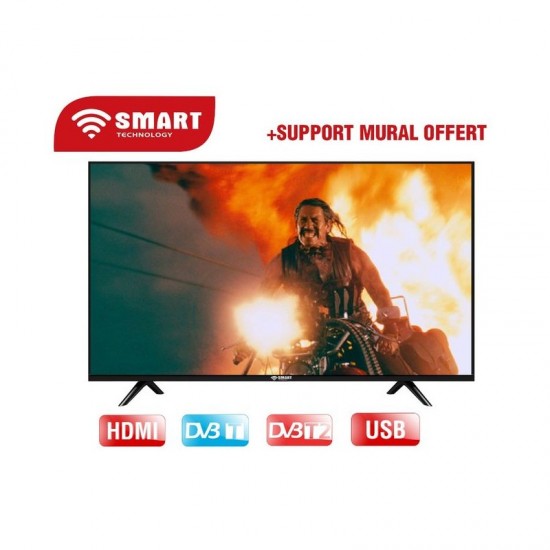 TV LED 43 pouces -STT-4311- Full HD Décodeur Intégré - HDMI - USB